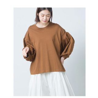 かじちゃん様専用 ★新品・未使用・タグ付き★  ボリューム袖Tシャツ(Tシャツ(長袖/七分))