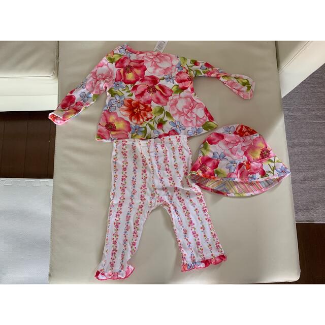 BABY LULU(ベビールル)の3点セット　babylulu 12mo 80㌢くらい　美品 キッズ/ベビー/マタニティのベビー服(~85cm)(その他)の商品写真