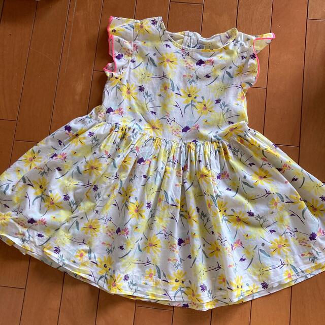 PETIT BATEAU(プチバトー)のワンピース（PETIT  BATERU） キッズ/ベビー/マタニティのキッズ服女の子用(90cm~)(ワンピース)の商品写真