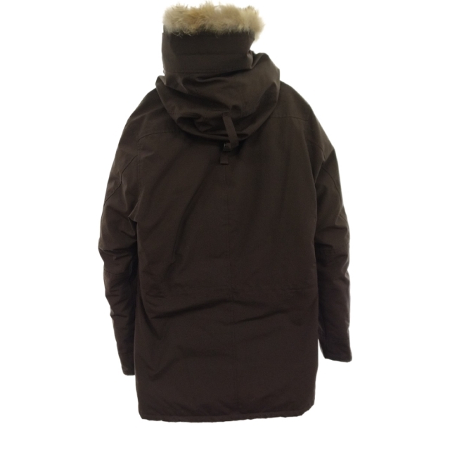 CANADA GOOSE(カナダグース)のCANADA GOOSE カナダグース BROOKFIELD PARKA 2300JM ブルックフィールド パーカー ワッペン ファー付き ダウンジャケット ブラウン メンズのジャケット/アウター(ダウンジャケット)の商品写真