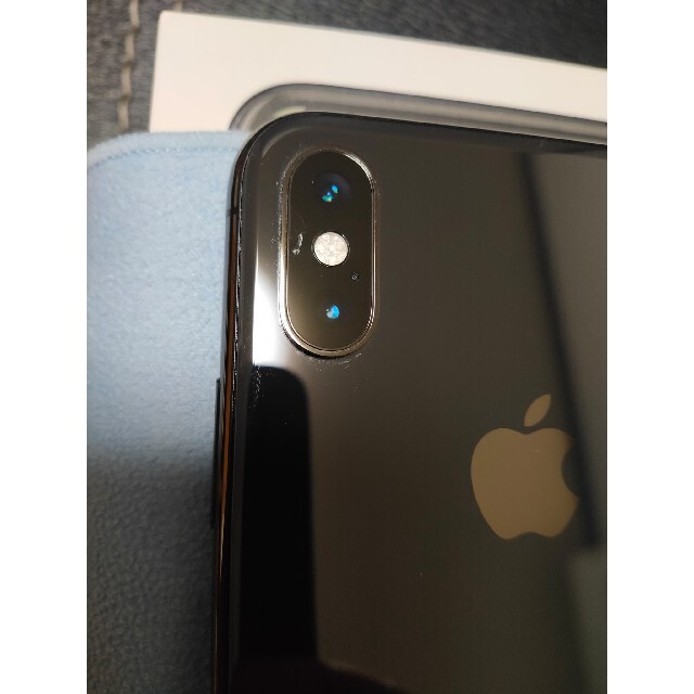 iPhone(アイフォーン)のiPhone Xs Space Gray 64 GB SIMフリー スマホ/家電/カメラのスマートフォン/携帯電話(スマートフォン本体)の商品写真