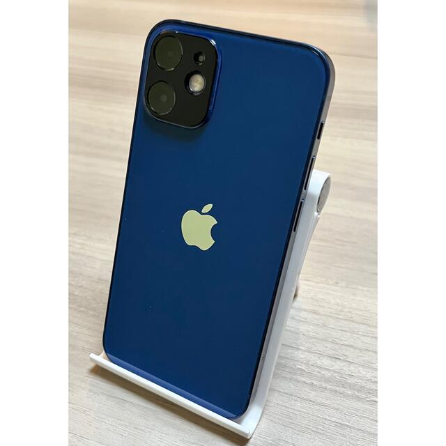 贅沢 iPhone - iPhone 12 mini ブルー64GB スマートフォン本体