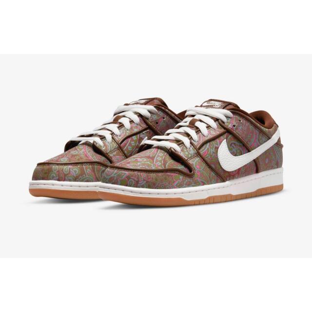 NIKE(ナイキ)のNike SB Dunk Low PRM "Brown Paisley" 25 メンズの靴/シューズ(スニーカー)の商品写真