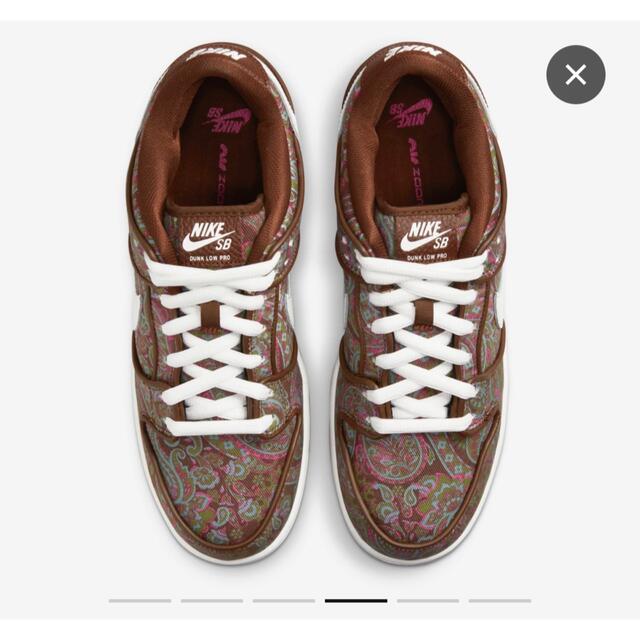 Nike SB Dunk Low PRM "Brown Paisley" 25靴/シューズ