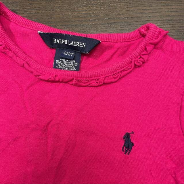 POLO RALPH LAUREN(ポロラルフローレン)のラルフローレン Tシャツ 2T キッズ/ベビー/マタニティのキッズ服女の子用(90cm~)(Tシャツ/カットソー)の商品写真