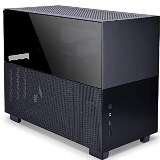 PCパーツLIANLI Q58-B-4 ブラック Mini-ITX PCIe 4.0対応