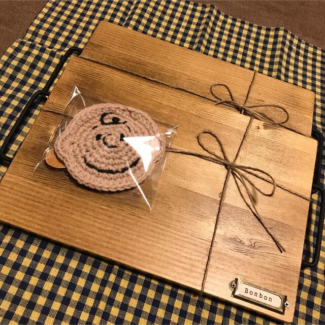 名入れ無料】2枚セットのカフェトレイ・天然木材・お家カフェ ...