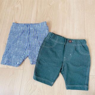 ブリーズ(BREEZE)のBREEZE/UNIQLO♡5分丈レギンス(80㎝)(パンツ)