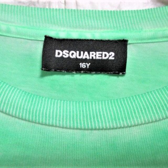 ☆DSQUARED2 ディースクエアード ボックスロゴ ロゴ プリント Tシャツ