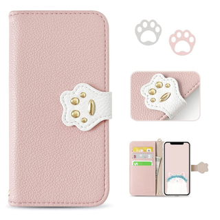【スマホケース】猫 手帳型 カード収納(Androidケース)