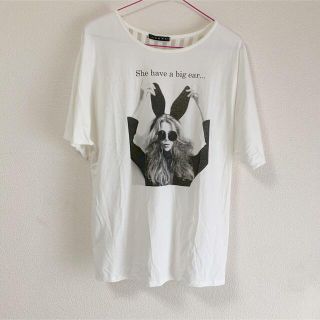 イング(INGNI)のINGNI イング プリントTシャツ　Tシャツ　ビックTシャツ　ビックシルエット(Tシャツ(半袖/袖なし))