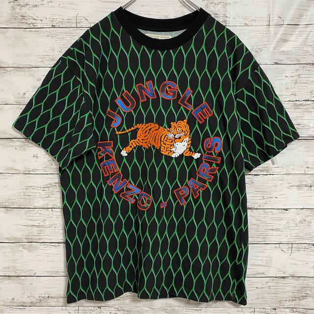 KENZO ネオン　ロゴ　Tシャツワンピース　美品　入手困難