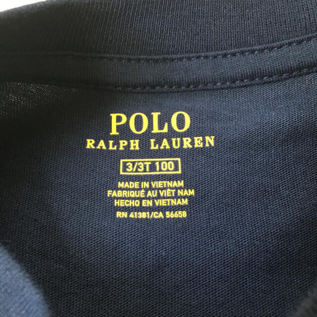 POLO RALPH LAUREN(ポロラルフローレン)の新品 POLO ラルフローレン ベアTシャツ 3T 100cm キッズ/ベビー/マタニティのキッズ服男の子用(90cm~)(Tシャツ/カットソー)の商品写真