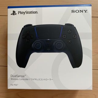 プレイステーション(PlayStation)のPS5 DualSenseワイヤレスコントローラー　ミッドナイト ブラック(その他)