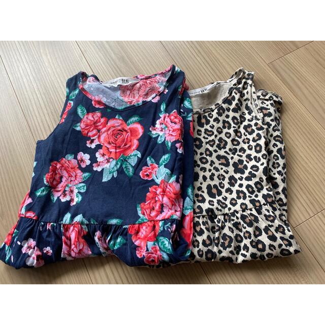 H&M(エイチアンドエム)のH&M ワンピース　キッズ120サイズ キッズ/ベビー/マタニティのキッズ服女の子用(90cm~)(ワンピース)の商品写真