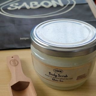 サボン(SABON)のSABON ボディ スクラブ ホワイトティー(ボディスクラブ)