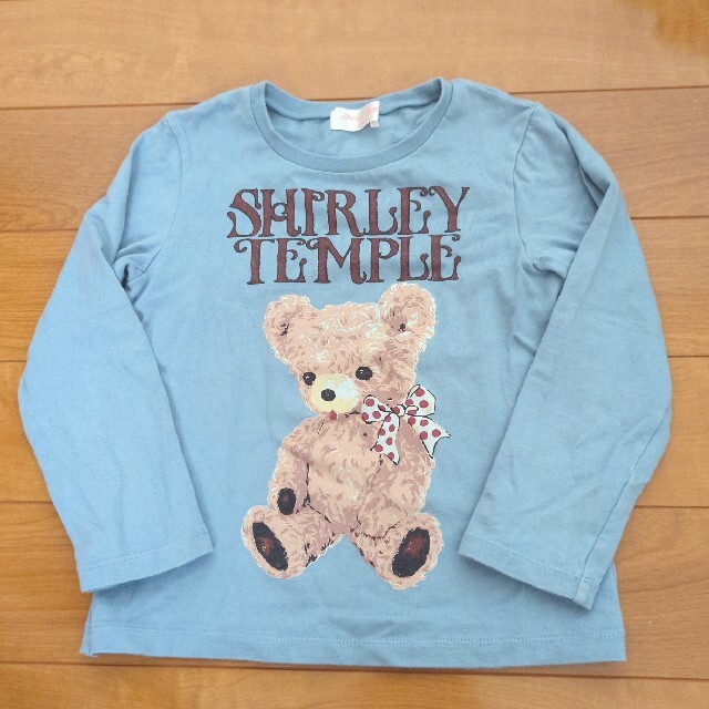 Shirley Temple - シャーリーテンプル☆くま長袖Tシャツ120☆日本製 ...