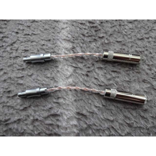 3.5mm (メス) → HD800 HD820 への変換ケーブル