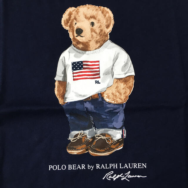 POLO RALPH LAUREN(ポロラルフローレン)の新品 POLO ラルフローレン ベアTシャツ 4T 110cm キッズ/ベビー/マタニティのキッズ服男の子用(90cm~)(Tシャツ/カットソー)の商品写真