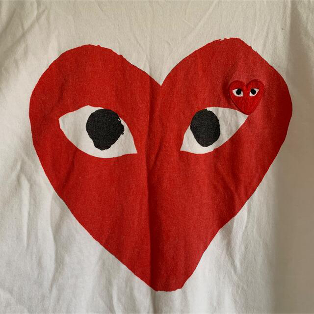 COMME des GARCONS(コムデギャルソン)のプレイコムデギャルソン Tシャツ レディースのトップス(Tシャツ(半袖/袖なし))の商品写真