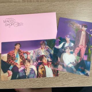 ボウダンショウネンダン(防弾少年団(BTS))のBTS magic Shop レンチキュラーポストカード　トレカ(K-POP/アジア)