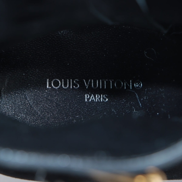 LOUIS VUITTON(ルイヴィトン)のヴィトン シルエットライン スエード 36 1/2 ブラック レディース レディースの靴/シューズ(ブーツ)の商品写真