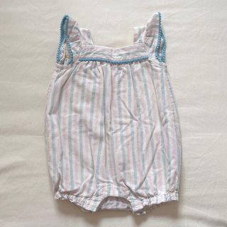 ベビーギャップ(babyGAP)のbabyGAP 70 ベビーギャップ GAP ロンパース ノースリーブ 女児(ロンパース)