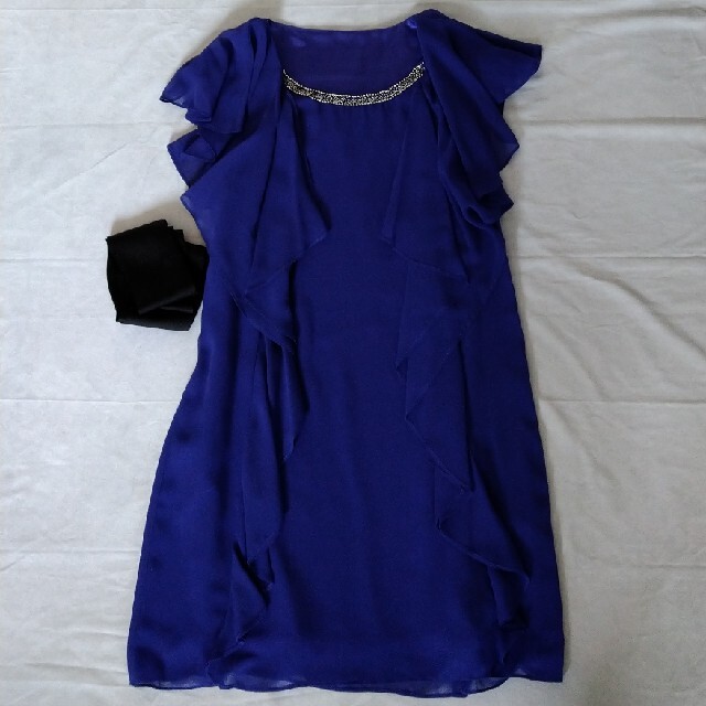 パーティドレス　M レディースのフォーマル/ドレス(ミディアムドレス)の商品写真