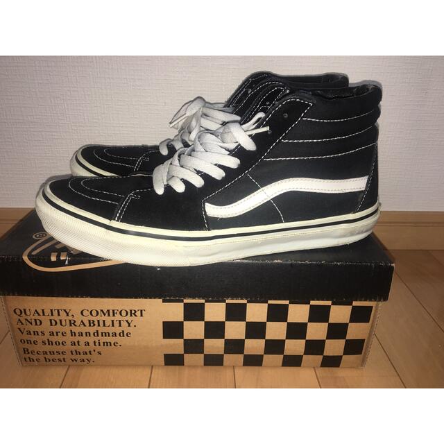 VANS(ヴァンズ)のバンズ スケートハイ ブラックVans Sk8-Hi Black メンズの靴/シューズ(スニーカー)の商品写真