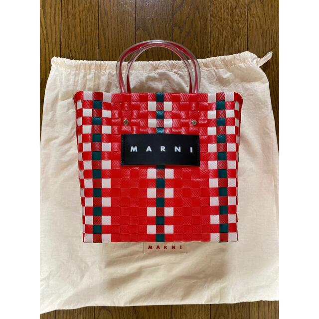 限定お値下げ中⤵️【MARNI】フラワーカフェ　トートバッグ（大）