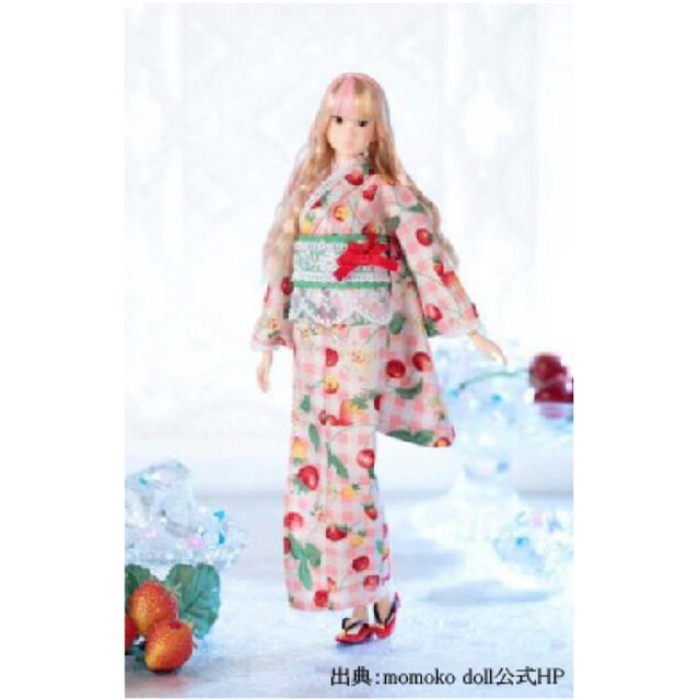 [未開封][未使用]フルーティかき氷 momoko ドール 二体セット ハンドメイドのぬいぐるみ/人形(人形)の商品写真