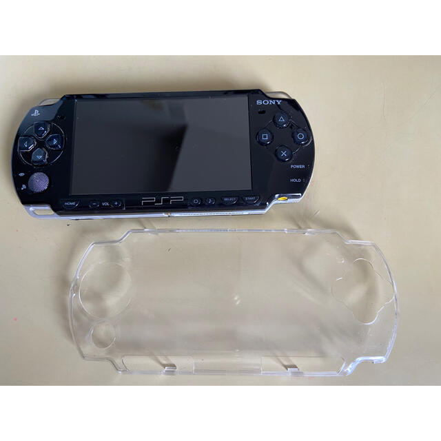 SONY(ソニー)のpsp2000 黒　バッテリーなし エンタメ/ホビーのゲームソフト/ゲーム機本体(携帯用ゲーム機本体)の商品写真