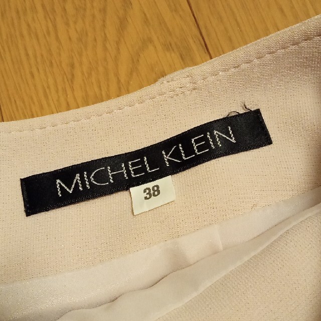 MICHEL KLEIN - タイトスカート ベビーピンク いい女スカートの通販 by 美ら海｜ミッシェルクランならラクマ