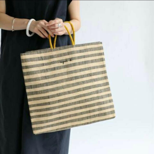 IENA アニエス・ベー MADAGASCAR RAFFIA バッグ