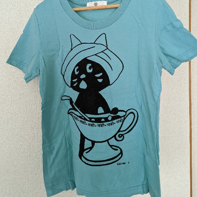 Ne-net(ネネット)のNé-net にゃー Tシャツ カレー レディースのトップス(Tシャツ(半袖/袖なし))の商品写真