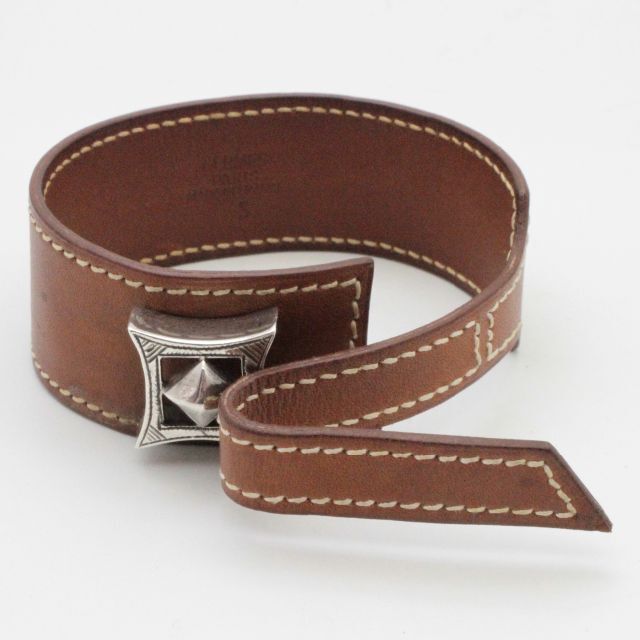 エルメストァアレグレザーバングルSV925【美品】 - nayaabhaandi.com