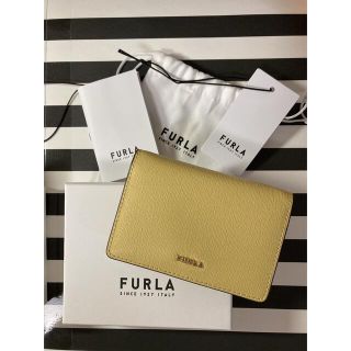 フルラ(Furla)のFURLA フルラ 名刺入れ カードケース ほぼ 新品 美品 バビロン(名刺入れ/定期入れ)