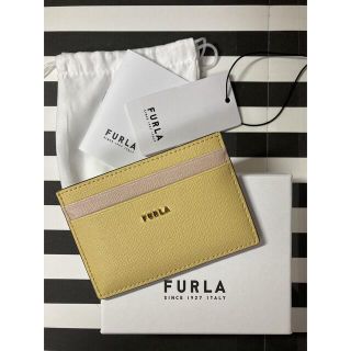 フルラ(Furla)のFURLA フルラ 定期入れ 名刺入れ カードケース ほぼ 新品 バビロン(名刺入れ/定期入れ)