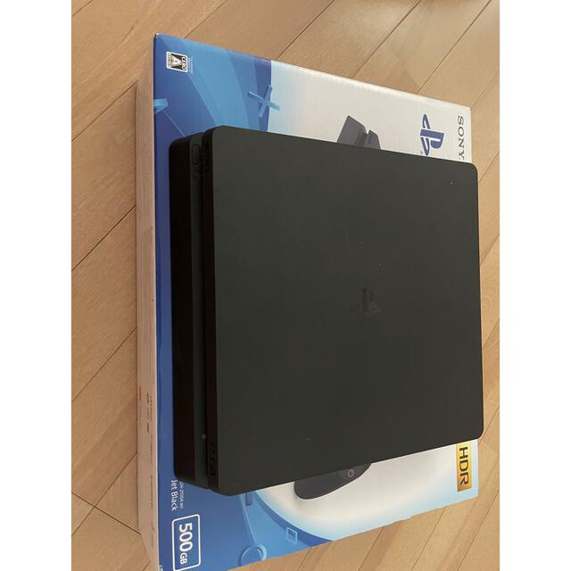 PlayStation4(プレイステーション4)のps4 slim SSD換装済み 訳あり エンタメ/ホビーのゲームソフト/ゲーム機本体(家庭用ゲーム機本体)の商品写真