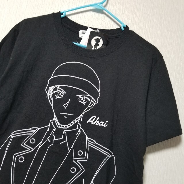 小学館(ショウガクカン)の新品 名探偵コナン Tシャツ 赤井秀一 半袖シャツ メンズ 沖矢昴 スナイパー メンズのトップス(Tシャツ/カットソー(半袖/袖なし))の商品写真