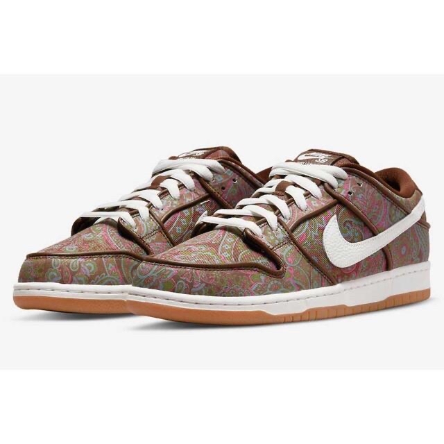 Nike SB Dunk Low PRM Brown Paisley 29.0 1