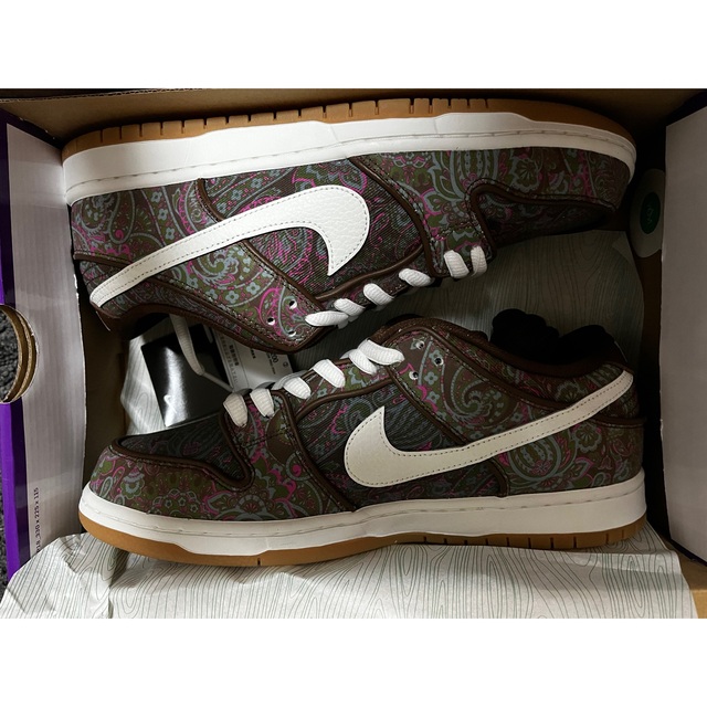 Nike SB Dunk Low PRM Brown Paisley 29.0 7