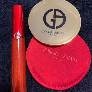 ジョルジオアルマーニ(Giorgio Armani)のアルマーニ リップマエストロ ミラーセット(リップグロス)