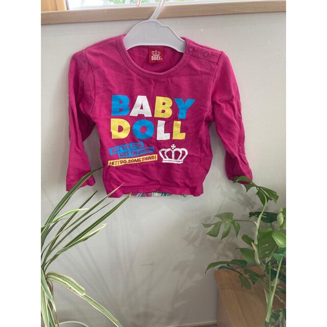 女の子Tシャツ90 キッズ/ベビー/マタニティのキッズ服女の子用(90cm~)(Tシャツ/カットソー)の商品写真