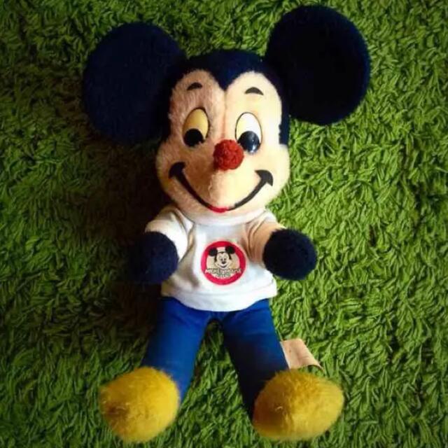 ミッキーマウス(mickeymouse)ヴィンテージ・ラバーフェイス　ぬいぐるみ エンタメ/ホビーのおもちゃ/ぬいぐるみ(ぬいぐるみ)の商品写真