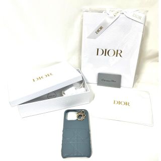 クリスチャンディオール(Christian Dior)のlady dior ディオール iPhone13 pro ケース クラウドブルー(iPhoneケース)