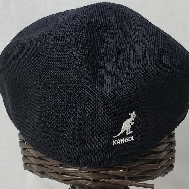 Supreme(シュプリーム)のsupreme kangol ventair logo 504 黒　サイズM メンズの帽子(ハンチング/ベレー帽)の商品写真