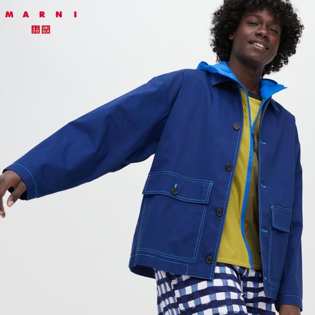 ユニクロ　MARNI オーバーサイズユーティリティジャケット