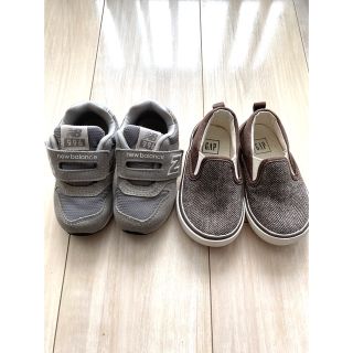 ニューバランス(New Balance)の【しいこ様専用】New Balance & GAP 12.5cm セット(スニーカー)