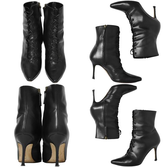 MANOLO BLAHNIK - ☆定価16万☆MANOLO BLAHNIK☆レースアップ ブーツ
